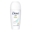 DOVE DEO ROLL ON ML.50 FRESH (case of 6 pieces)