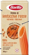 BARILLA PENNE LENTICCHIE ROSSE GR.250 (case of 10 pieces)
